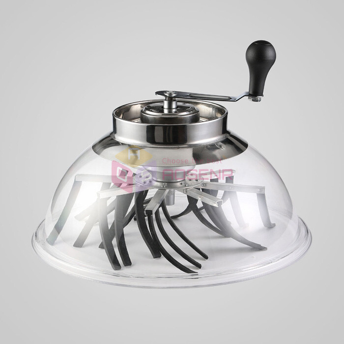 Hydroponic 16'' Leaf Bowl Grass Trimmer Twisted Spin Cut Leaf Bud Reaper Cutter