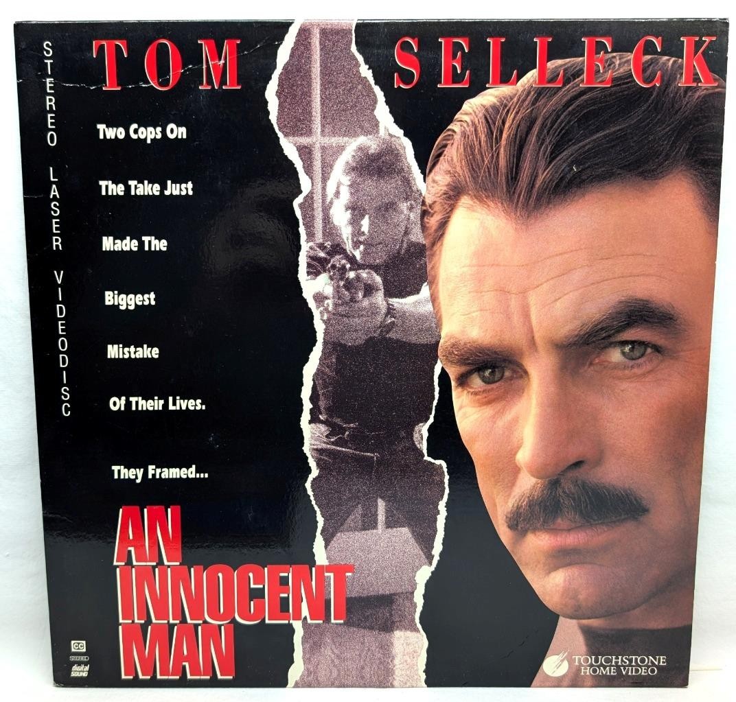 An Innocent Man (Laserdisc, 1990) 910 AS