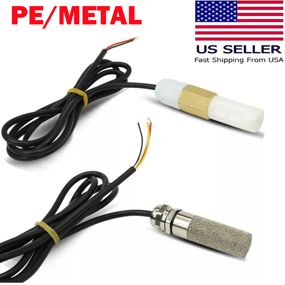 DC5-28V Temperature & Humidity Sensor Waterproof Probe RS485 For MODBUS RTU