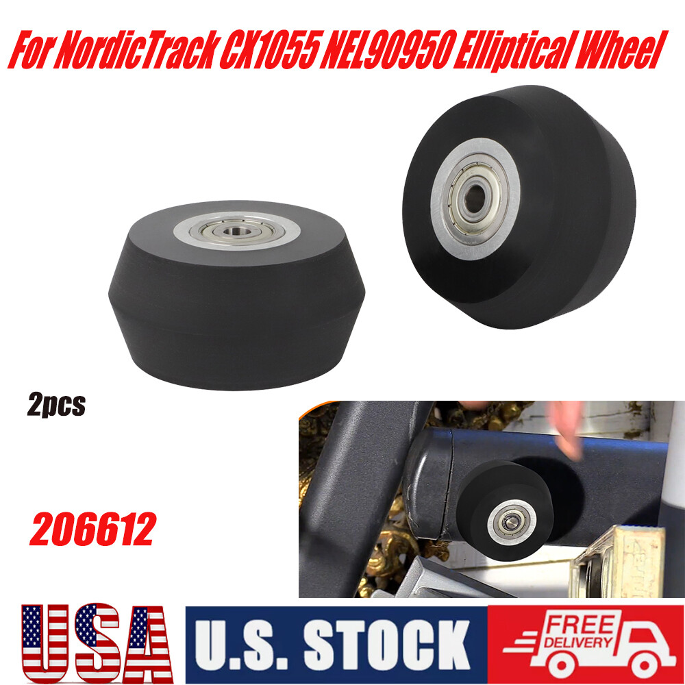 2X For NordicTrack CX1055 Model Number NEL90950 Replacement Ramp Wheel #206612