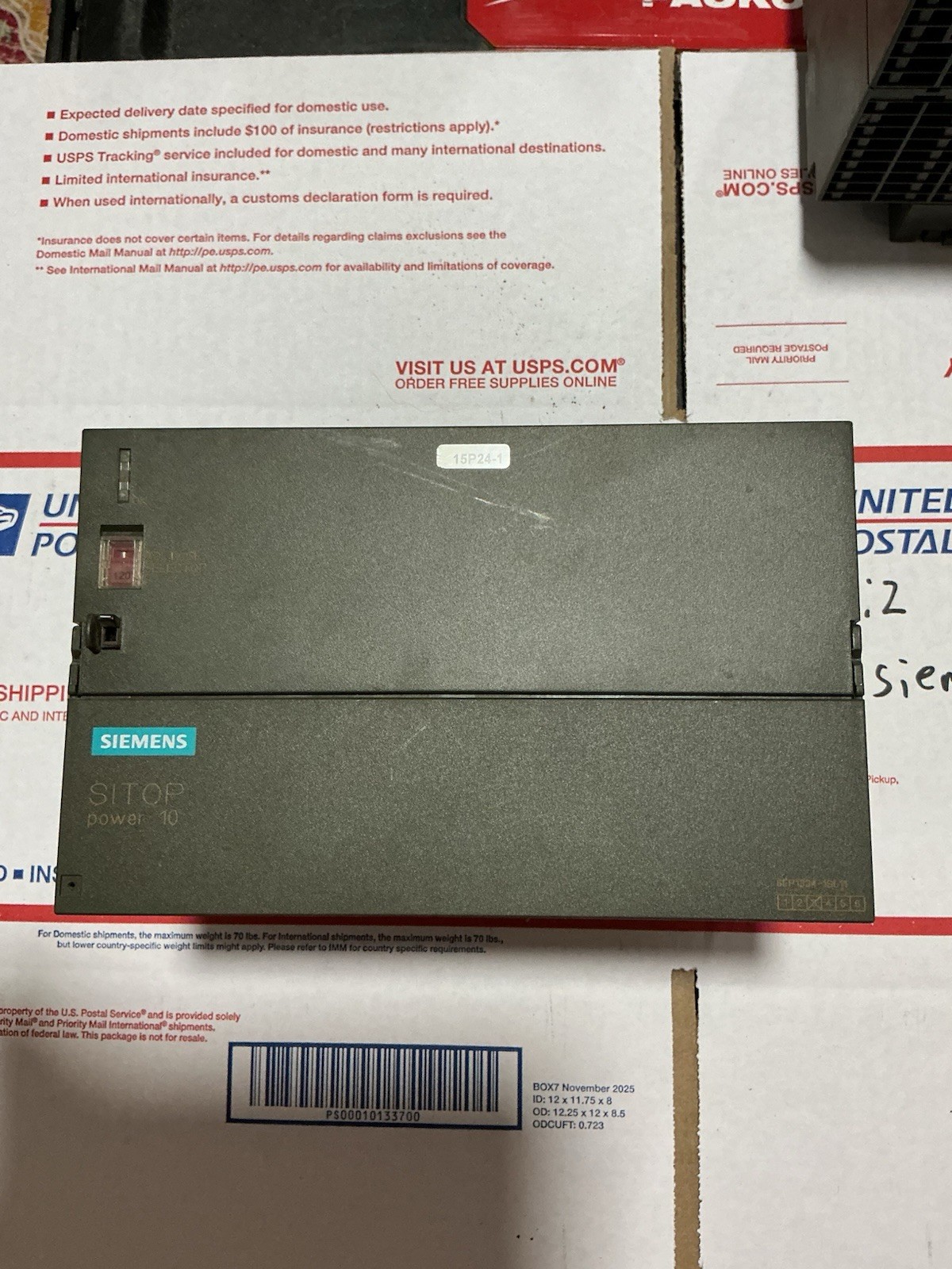 Siemens SITOP power 10 Power Supply Module 6EP1 334-1SL11 C5