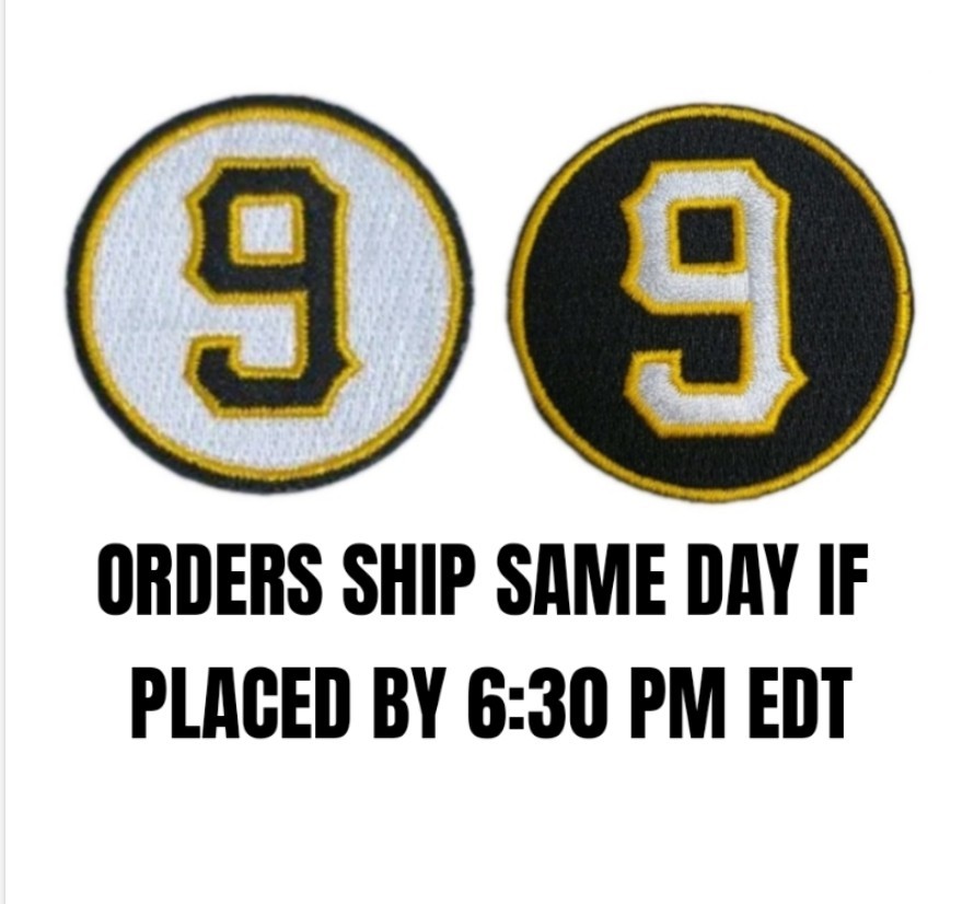 Pittsburgh Pirates Bill Mazeroski Memorial Jersey Patch Set