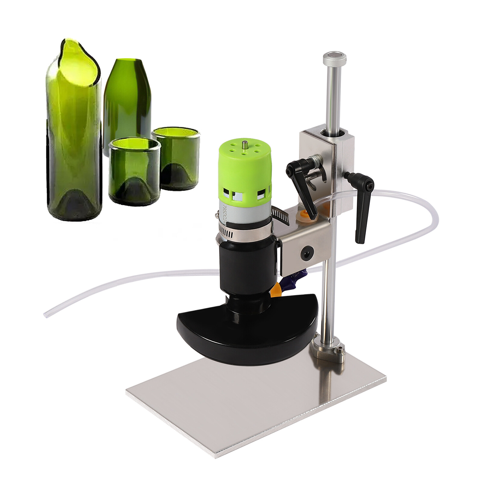 6000R/Min Electric DIY Wine Bottle Cutter Machine Glass Bottle Cutter Tool KitUS