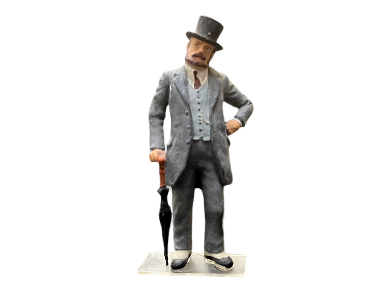 Preiser 1:22,5 Citizen With Hat and Umbrella, Railway Figure