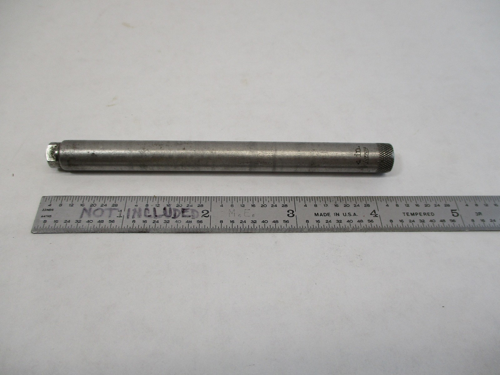 LUFKIN # 680 x 4" Inside Micrometer ROD CAP END (only) Tubular Micrometer GC