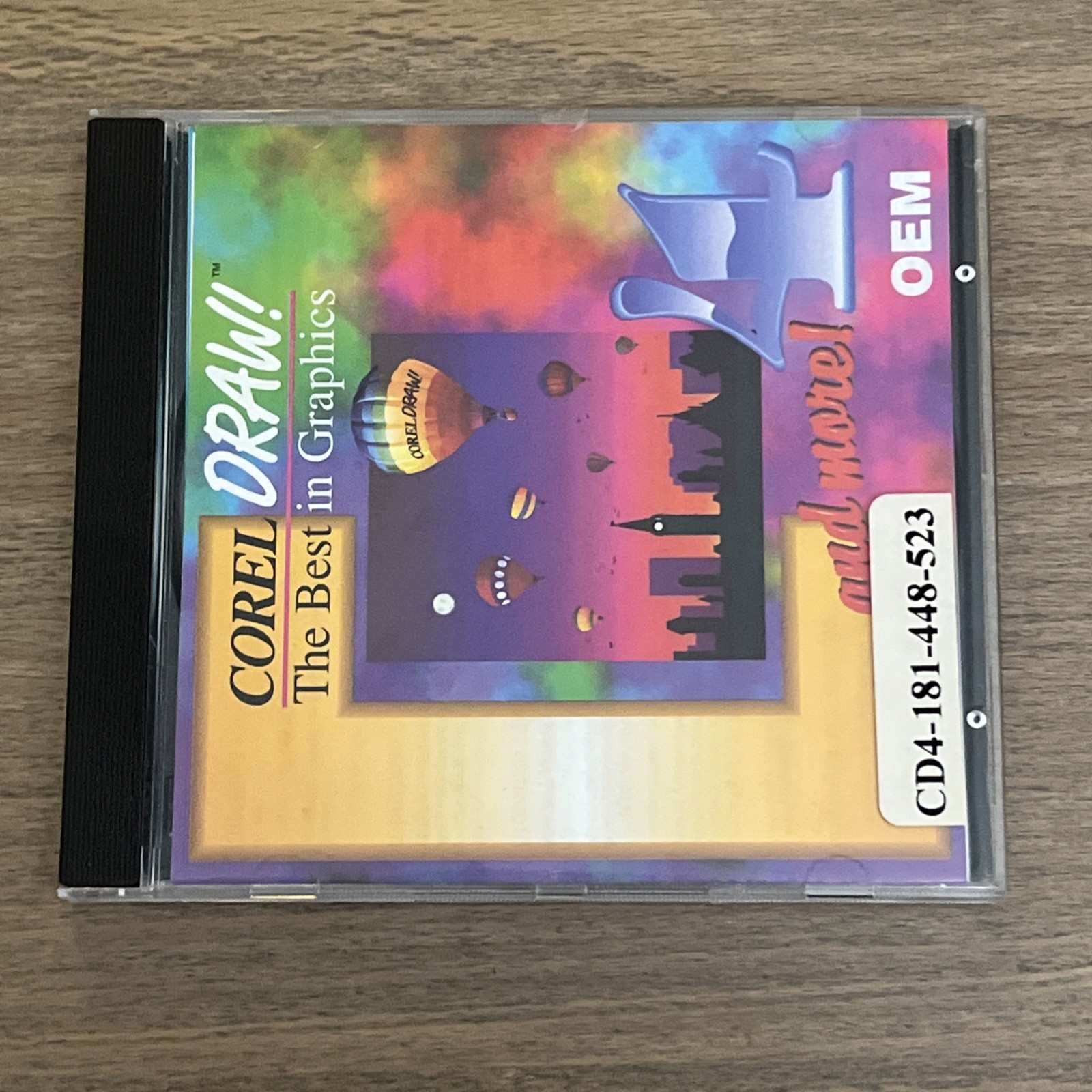 Corel Draw 4 And More OEM Disc