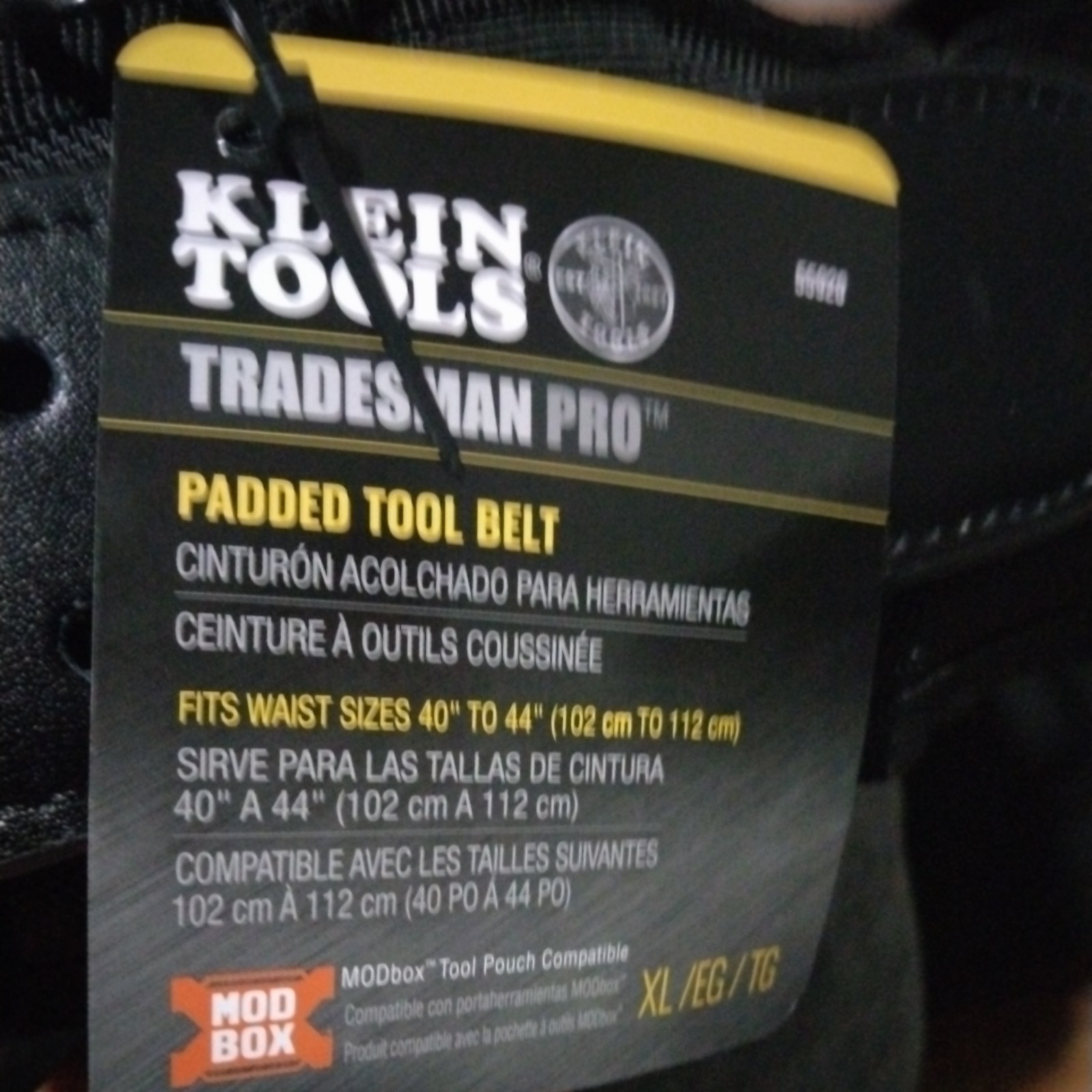 Klein Tools Tradesman Pro Extra Large Padded Tool Belt
