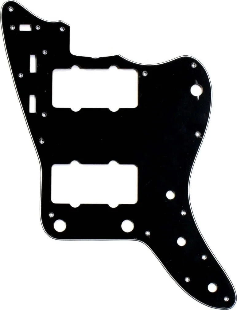 PG-0582 13-hole Pickguard for US Jazzmaster®Mint Green 3-ply (MG/B/MG) .090