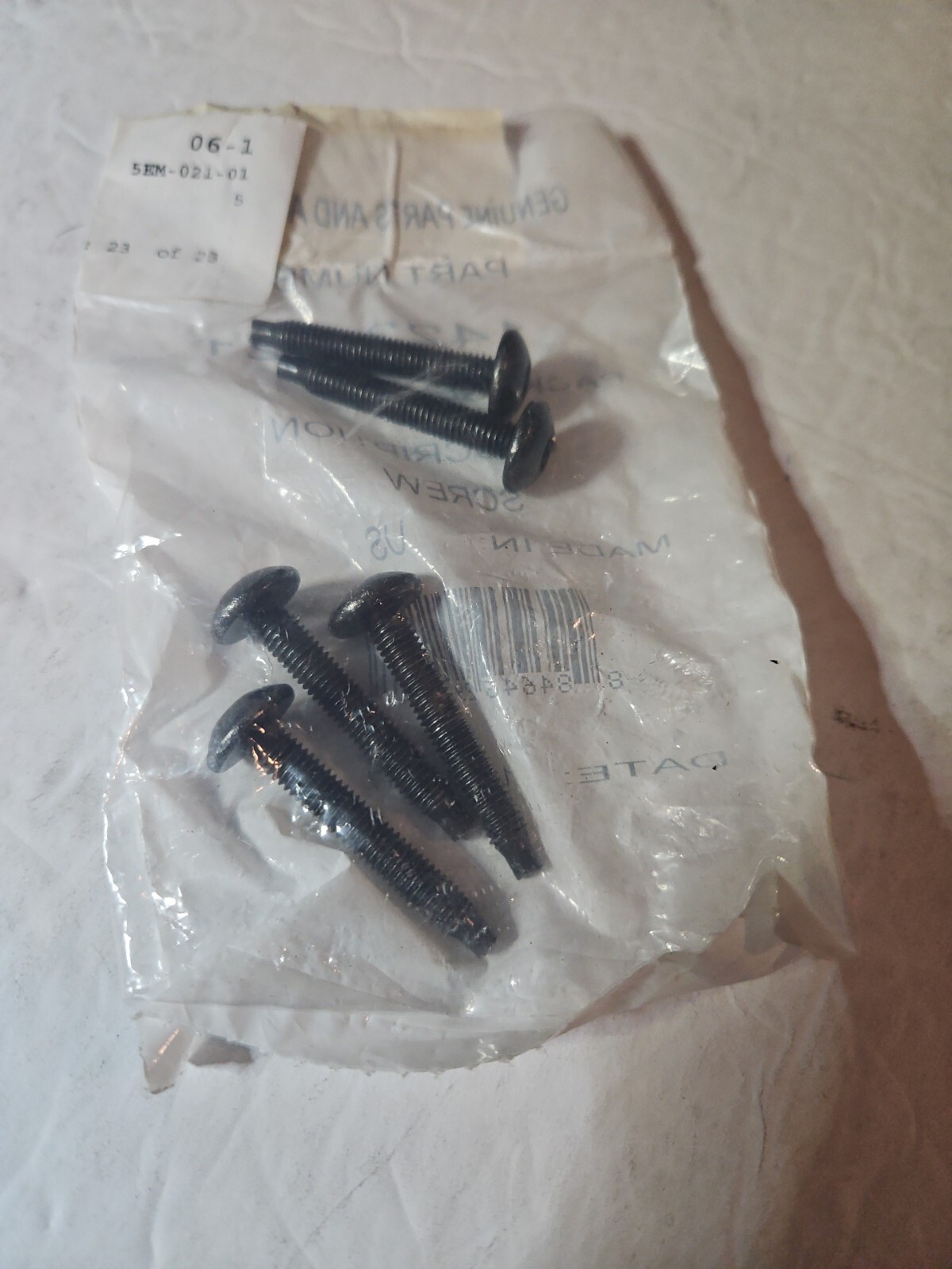 OEM Arctic Cat 1423-221 Screw M6 x 1.0 Dog-Point NOS(5 For$15) AC50