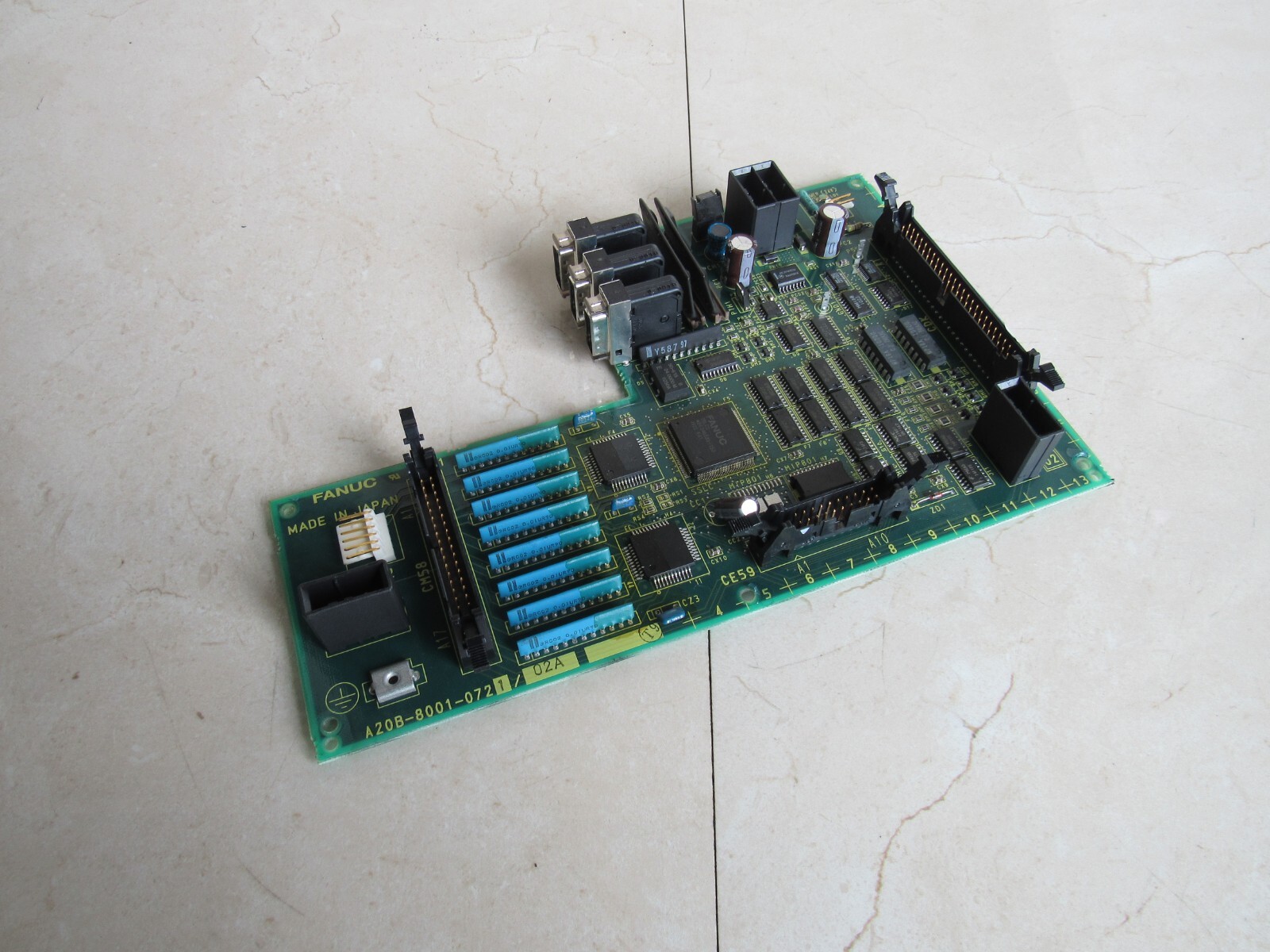 Fanuc A20B-8001-0721-/02A Lot # 3338  Listed by Greg
