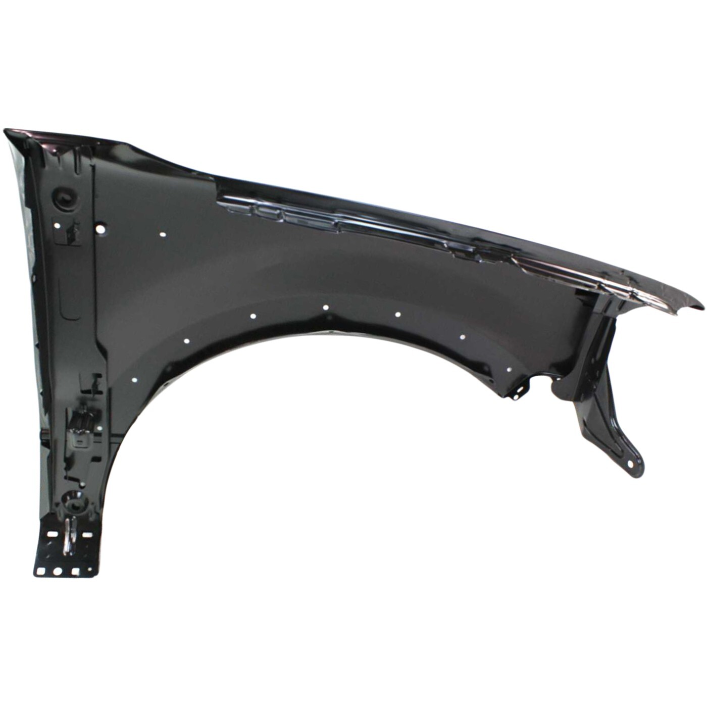 Fender For 2004-2008 Ford F-150 Front Left Side Primed Steel with Molding Holes