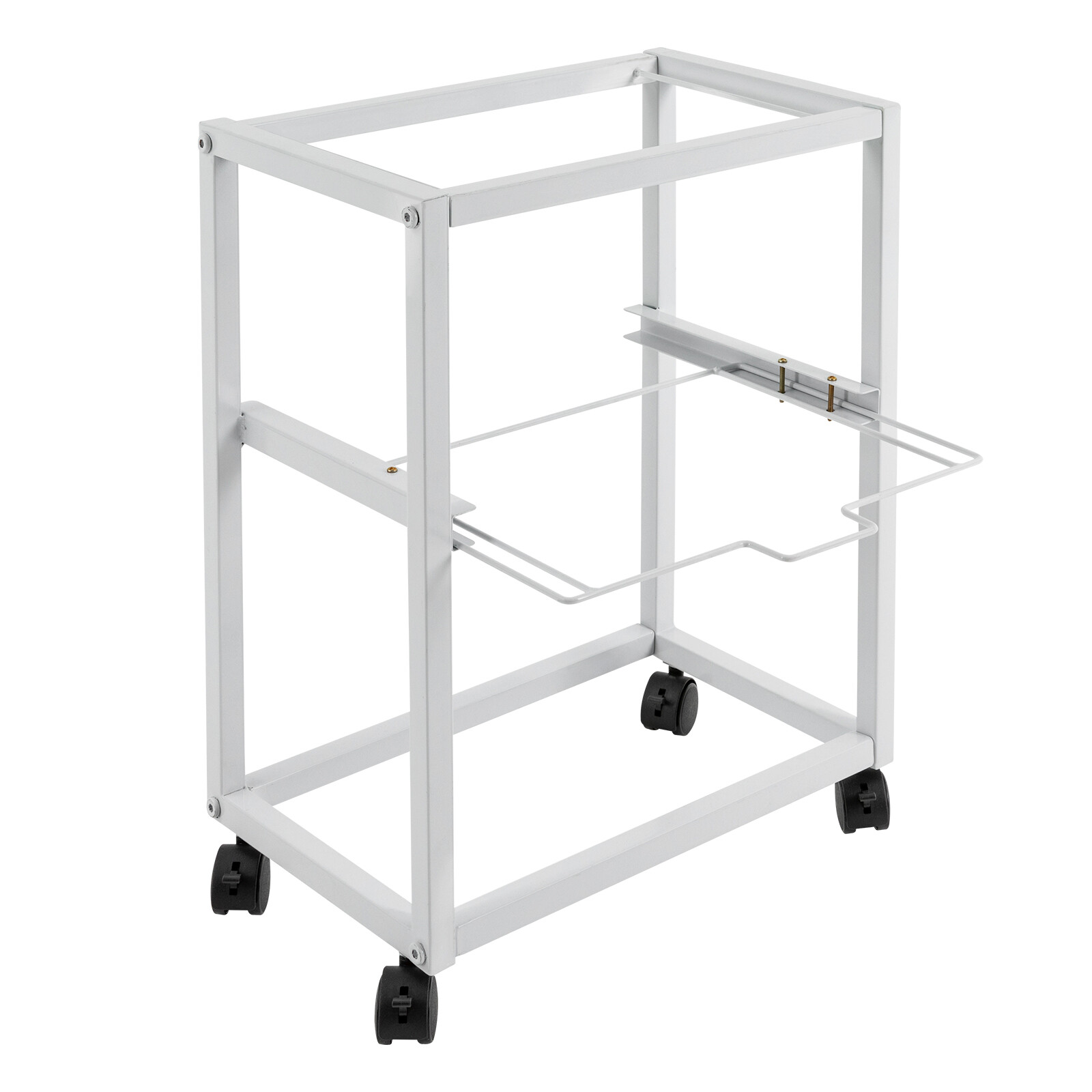 Pull-out Movable File Carts Rolling Folder Carts 2 Tiers Hanging Files W/ Wheels