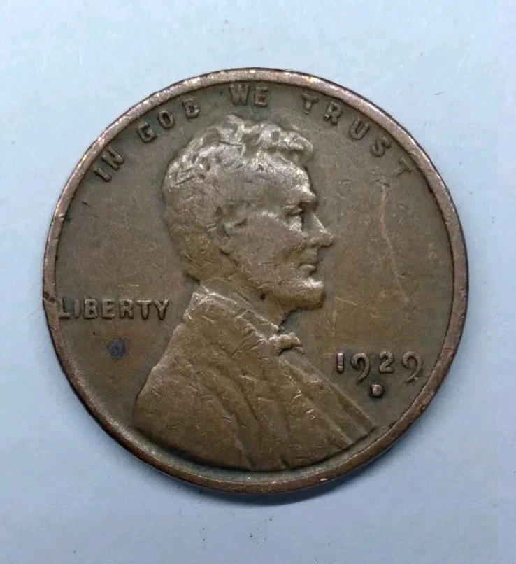 1929-D VF Lincoln Wheat Penny Cent Very Fine Nice Detail #139