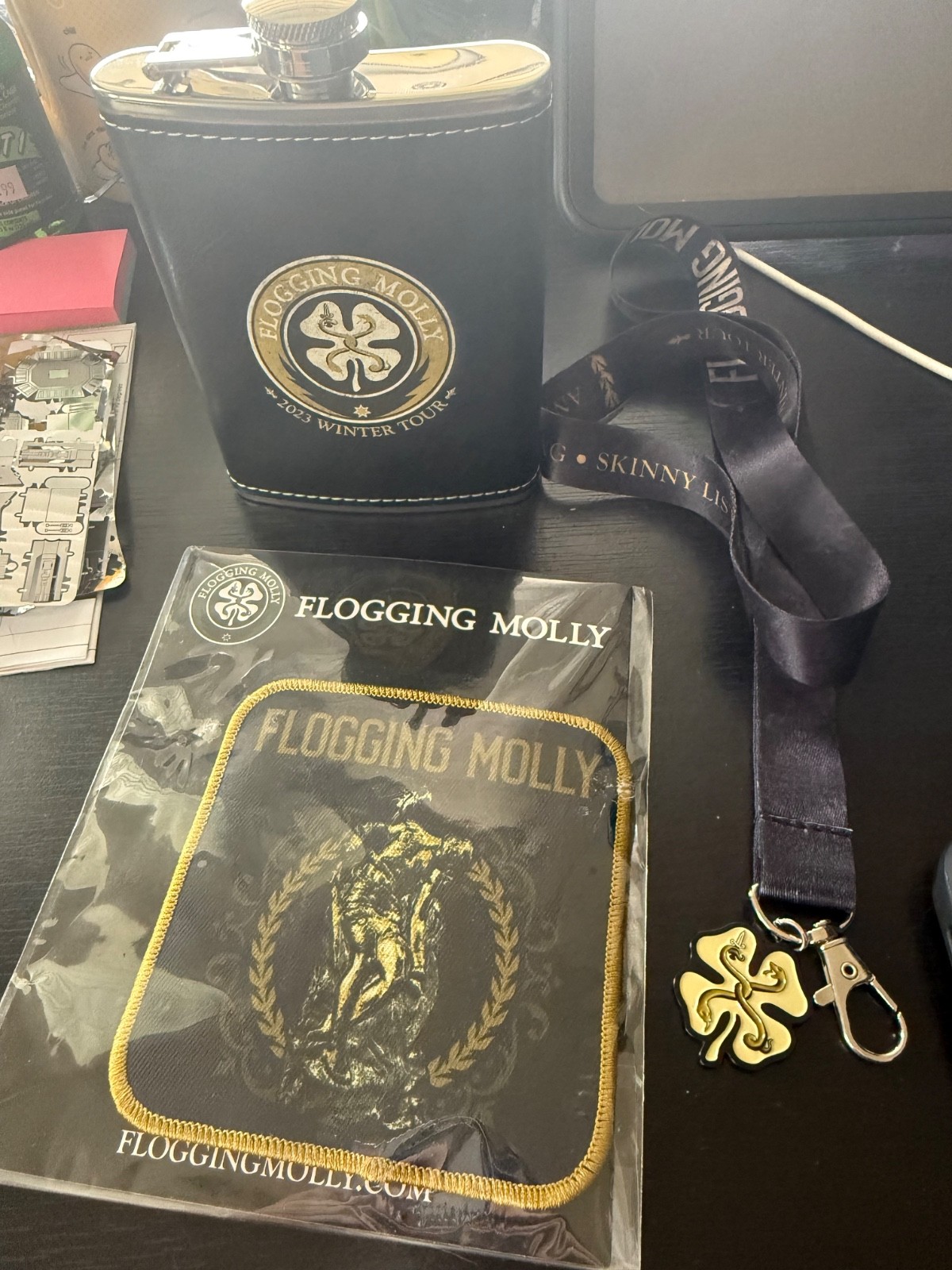 Official Flogging Molly 2023 Winter Tour Merch Bundle