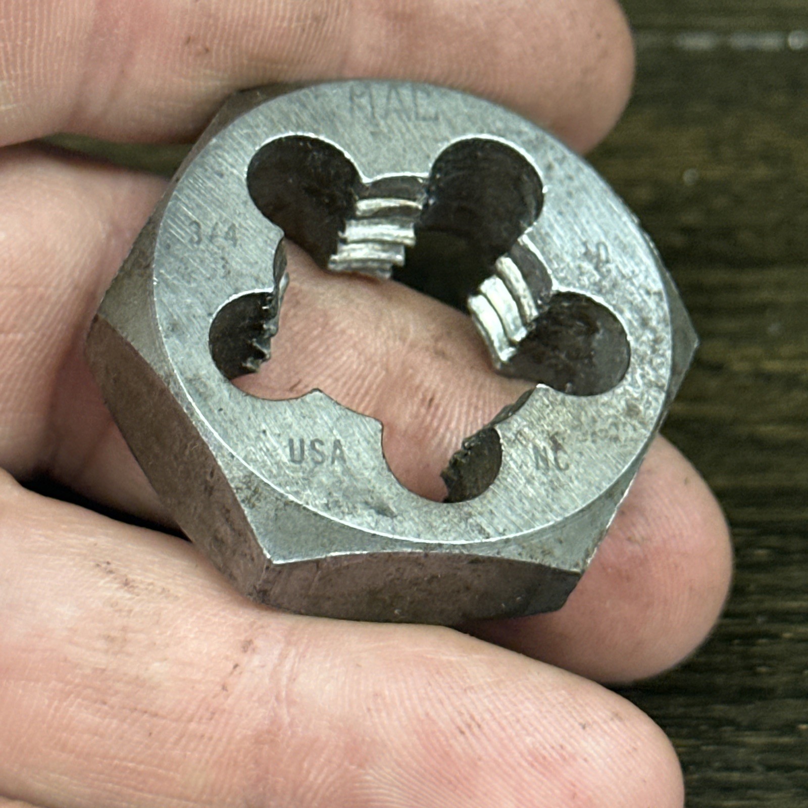 Mac Tools Hex Die USA 3/4-10 N
