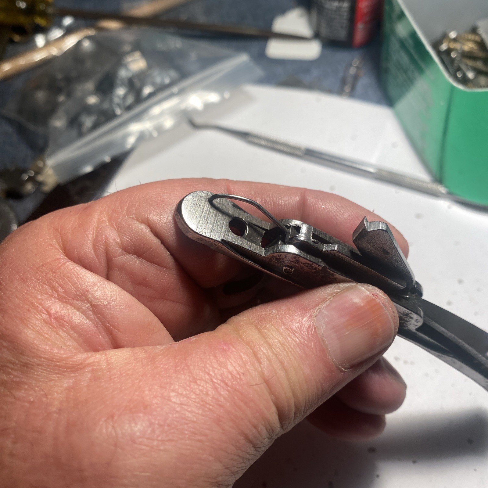 CVA Hawken Double Set Trigger Assembly and Screws.