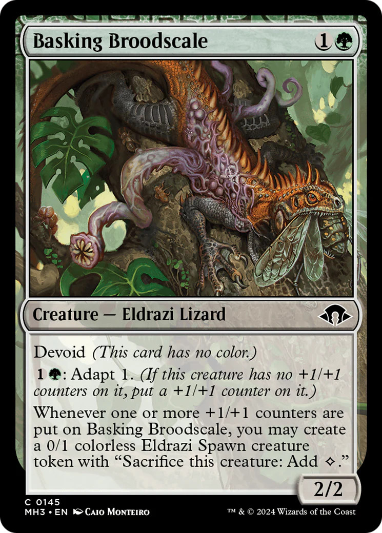 Basking Broodscale [Modern Horizons 3] Near Mint