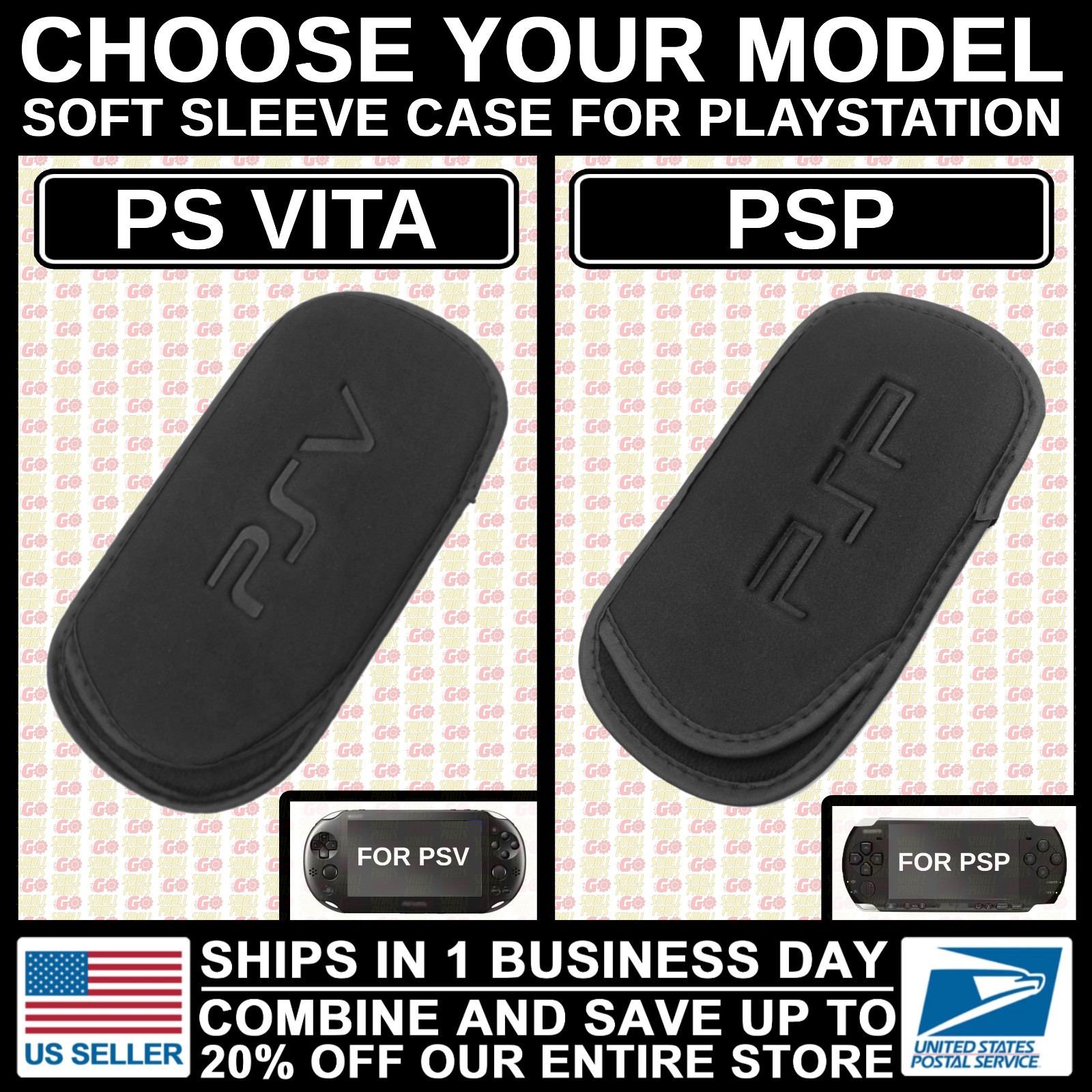 Soft Sleeve Case Travel Protective Pouch Sony PSP/PSV/PS Vita 1000/2000/3000
