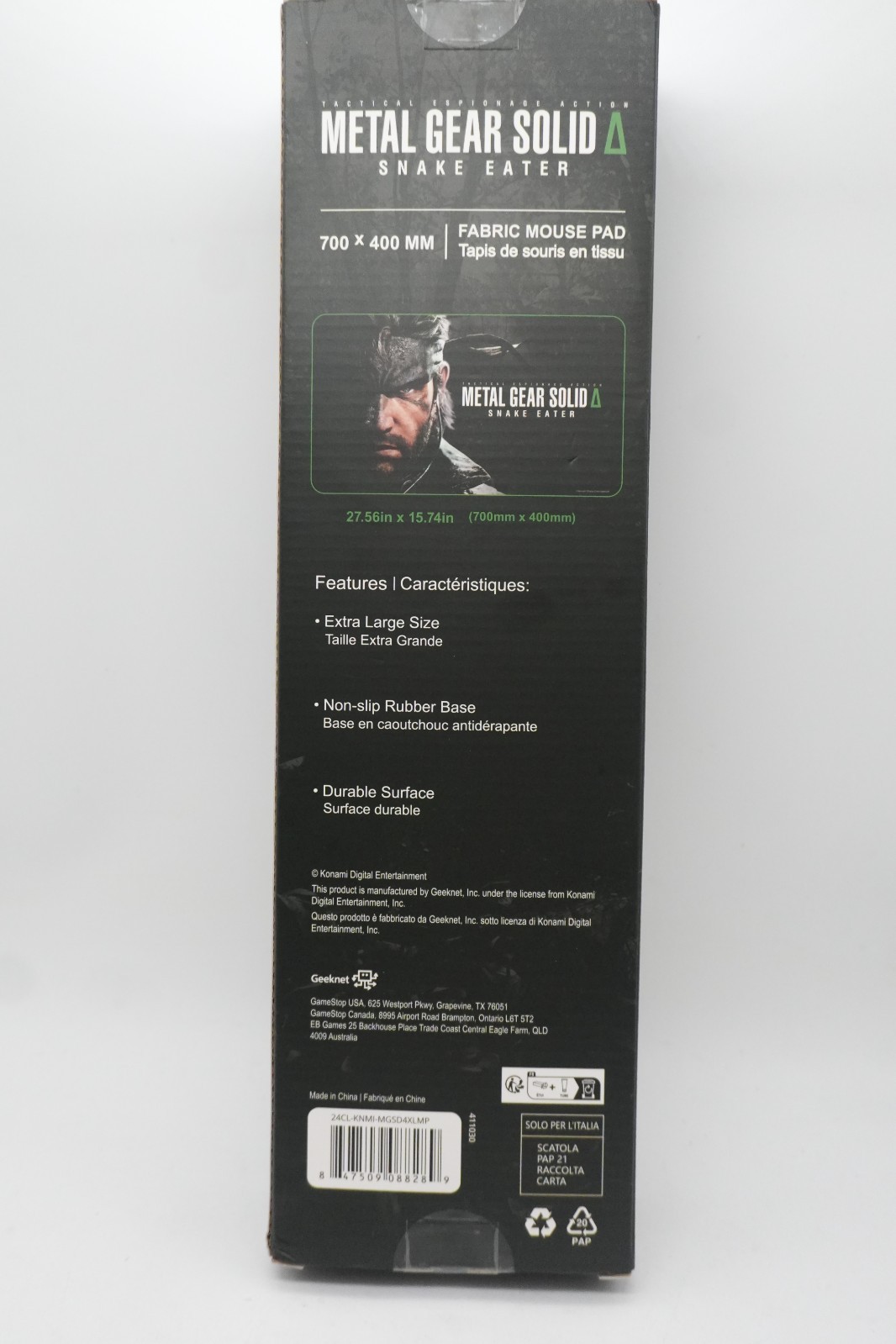 Metal Gear Solid Snake Eater Limited Edition Wireless PC Controller Set 4 Piece!
