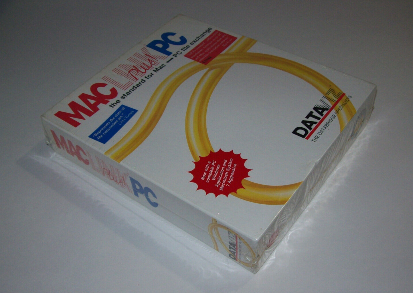 Mac Link Plus PC Version 6: Mac and PC File Exchange Software, NEW OLD STOCK