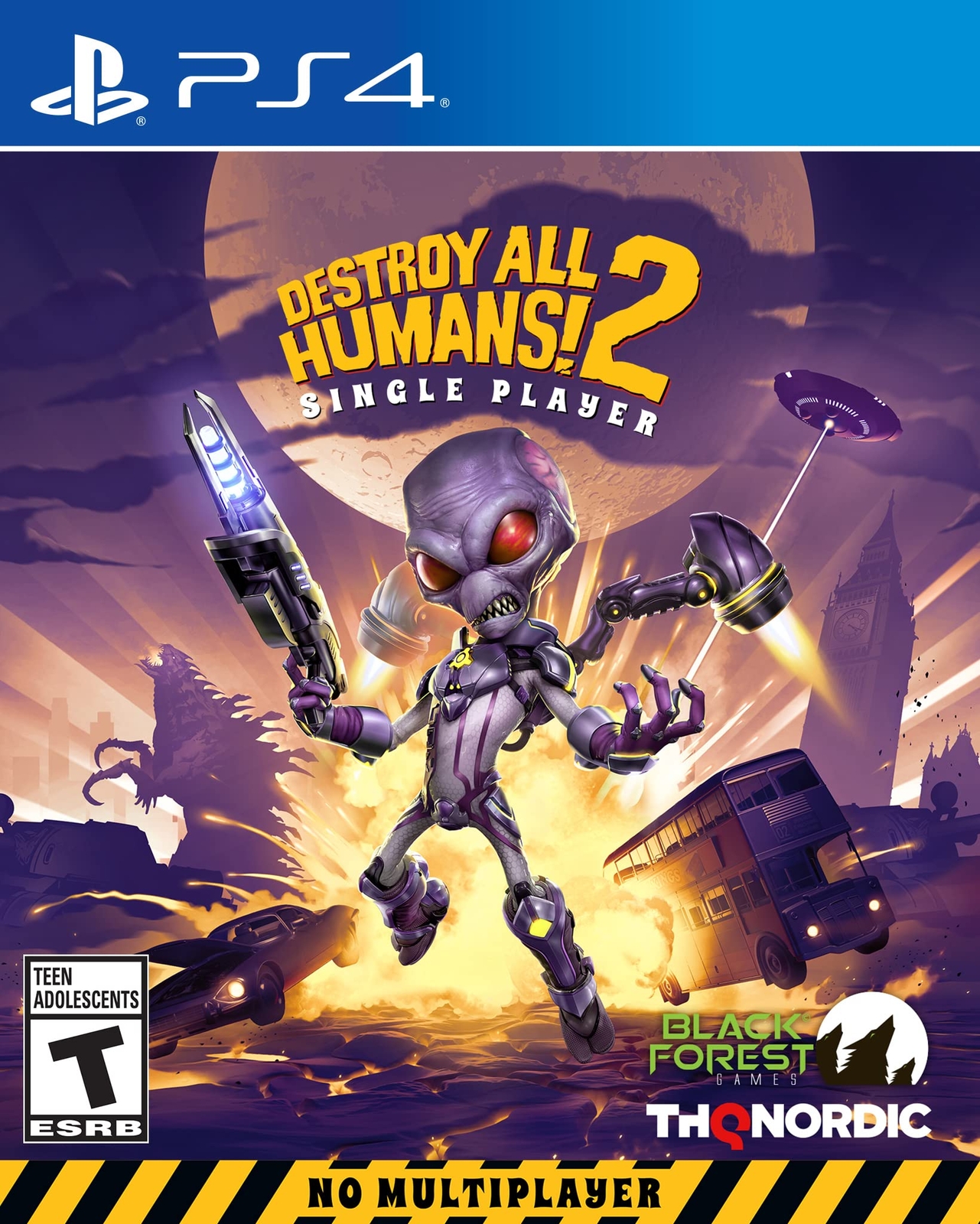 Destroy All Humans! 2: Reprobed Single Player - PlayStation 4