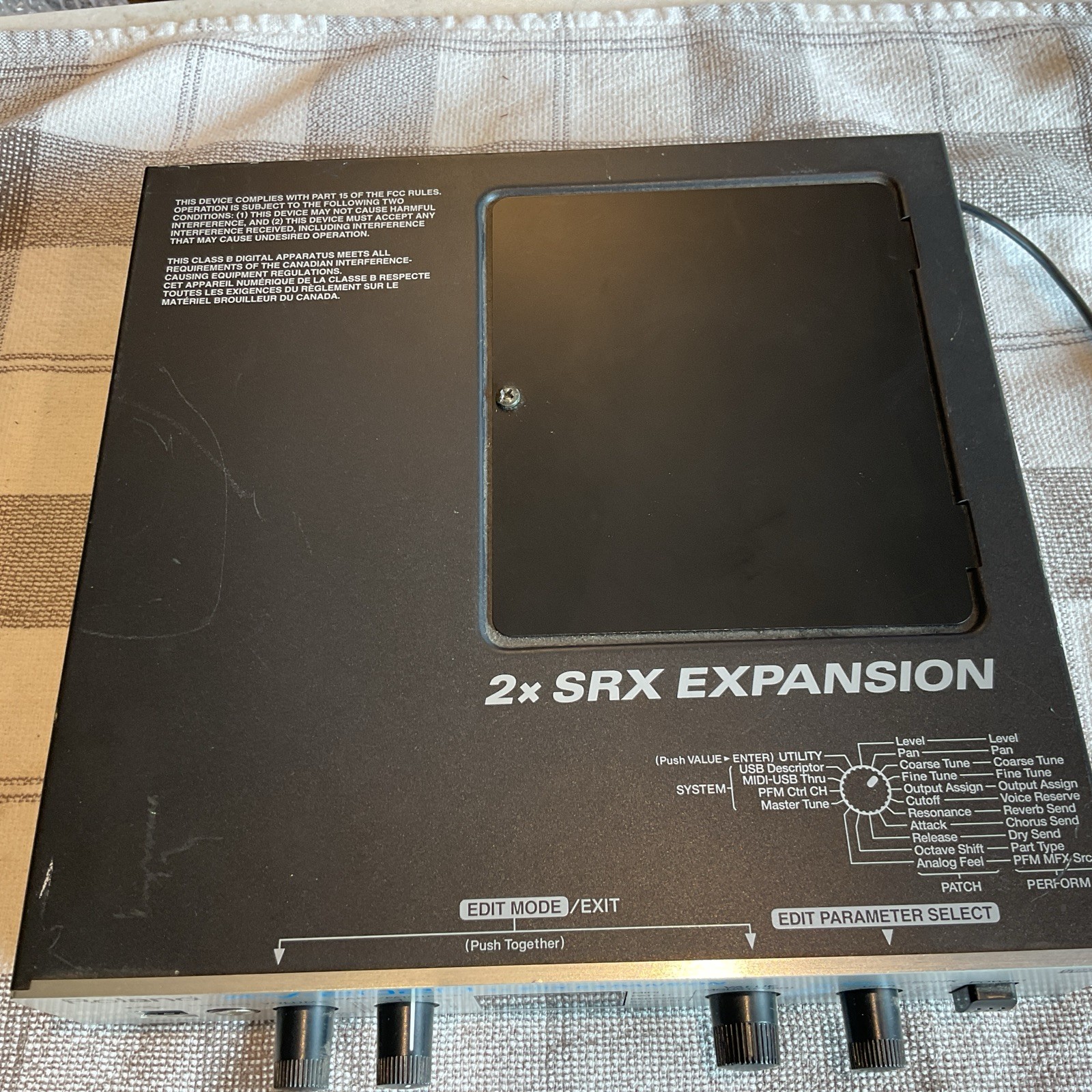 Roland XV-2020 2x SRX Expansion Synthesizer Module