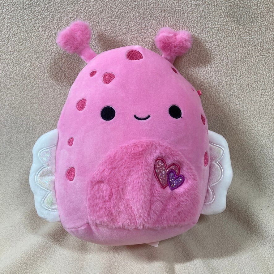 Squishmallow Shabnam the Pink Sea Slug Valentine Edition Plush