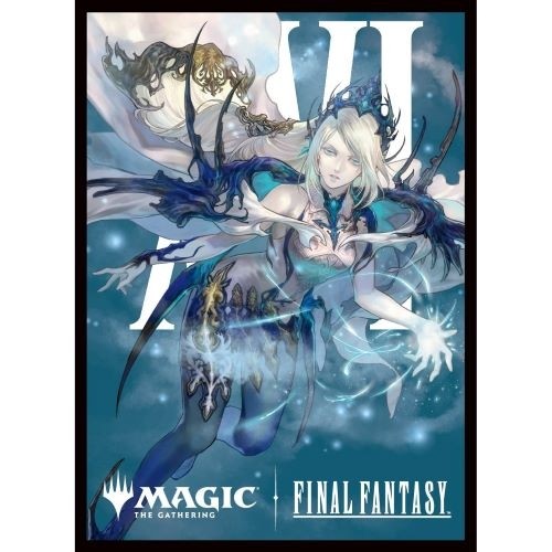 Ensky 80 Magic MTG Players Card Sleeves Final Fantasy FF Shiva, Warden of Ice