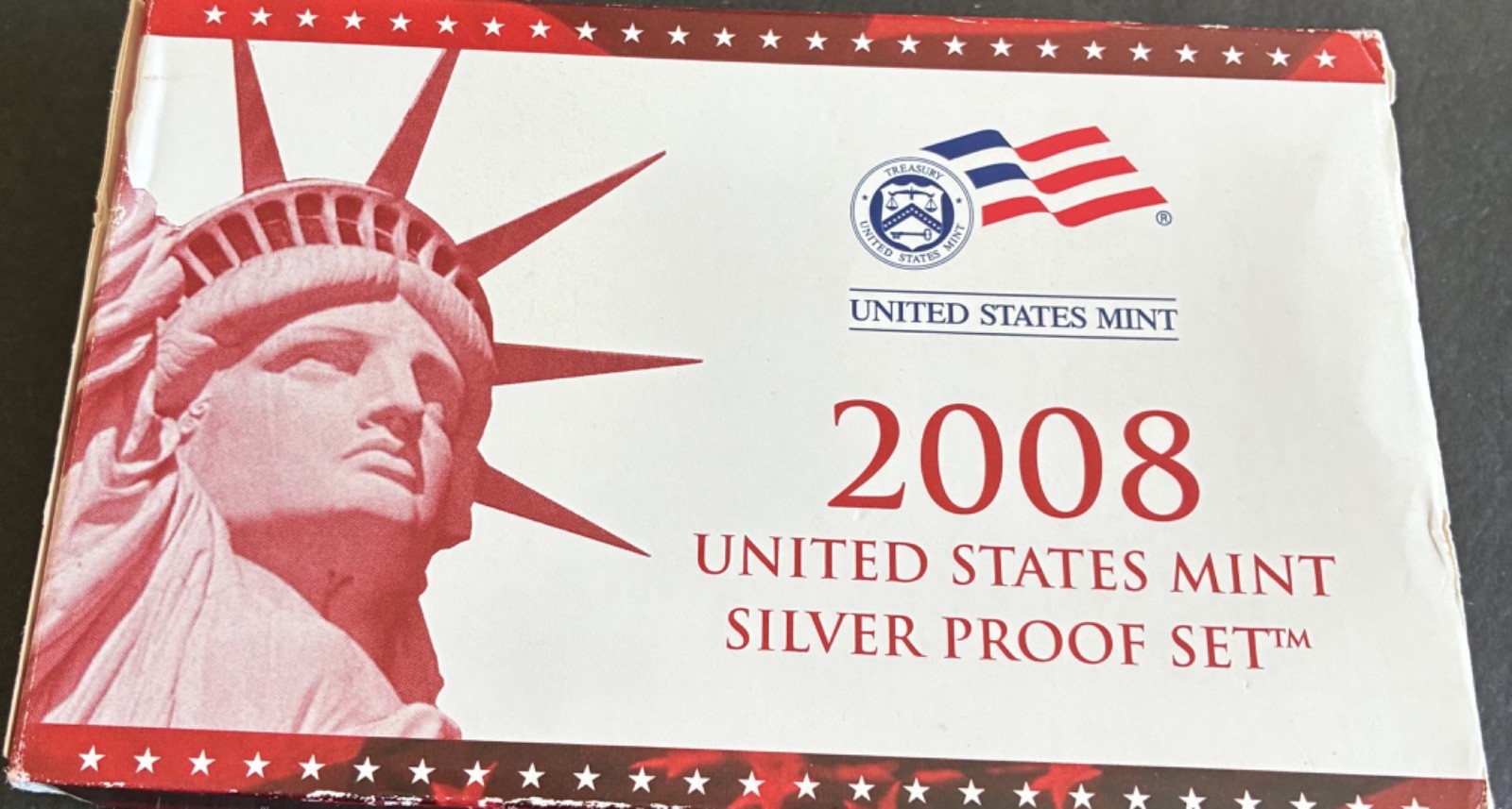 2008 Silver San Francisco Proof Set US Mint Original Government Packaging