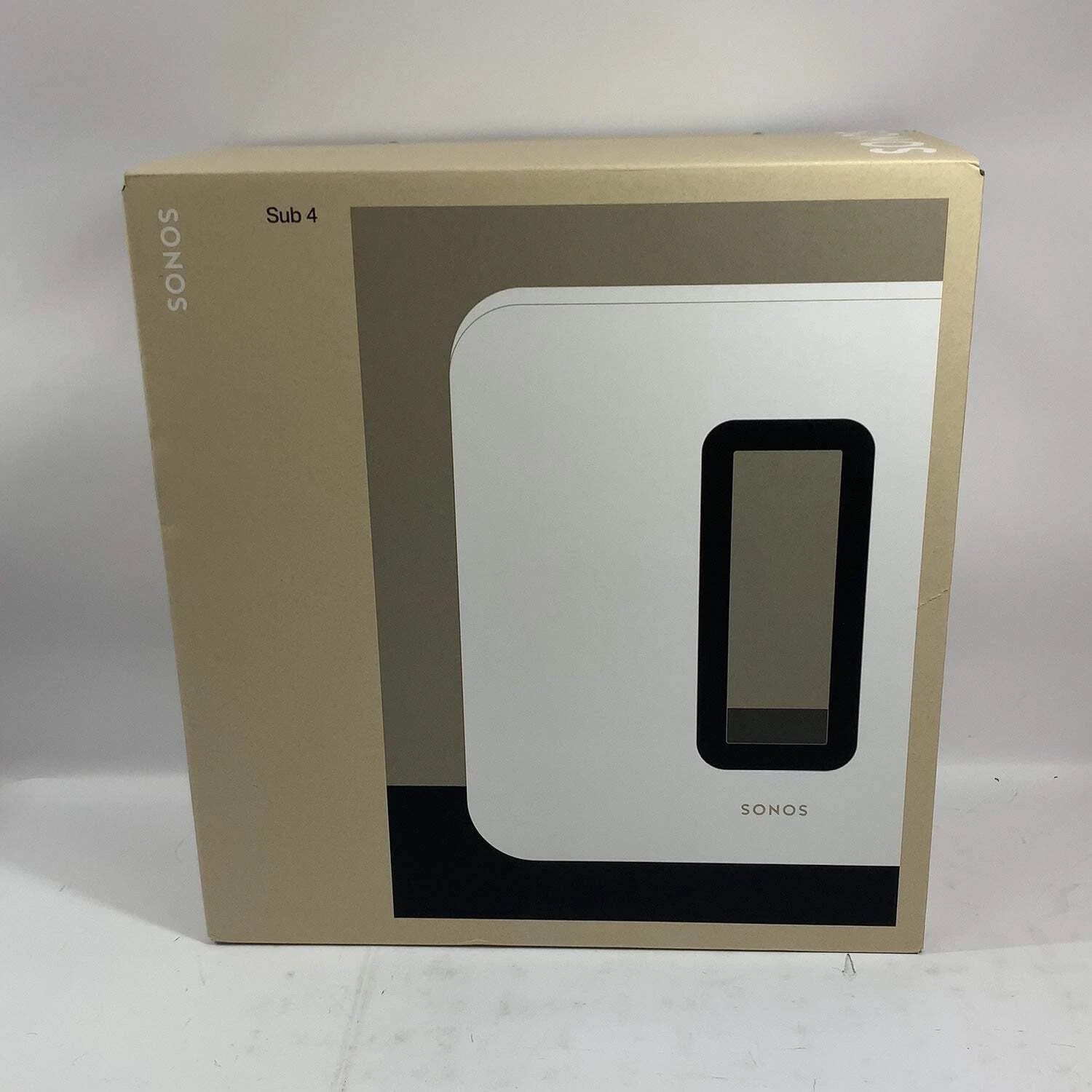 Sonos Sub 4 Wireless Subwoofer Gen 4 Home Theater Speaker (White)
