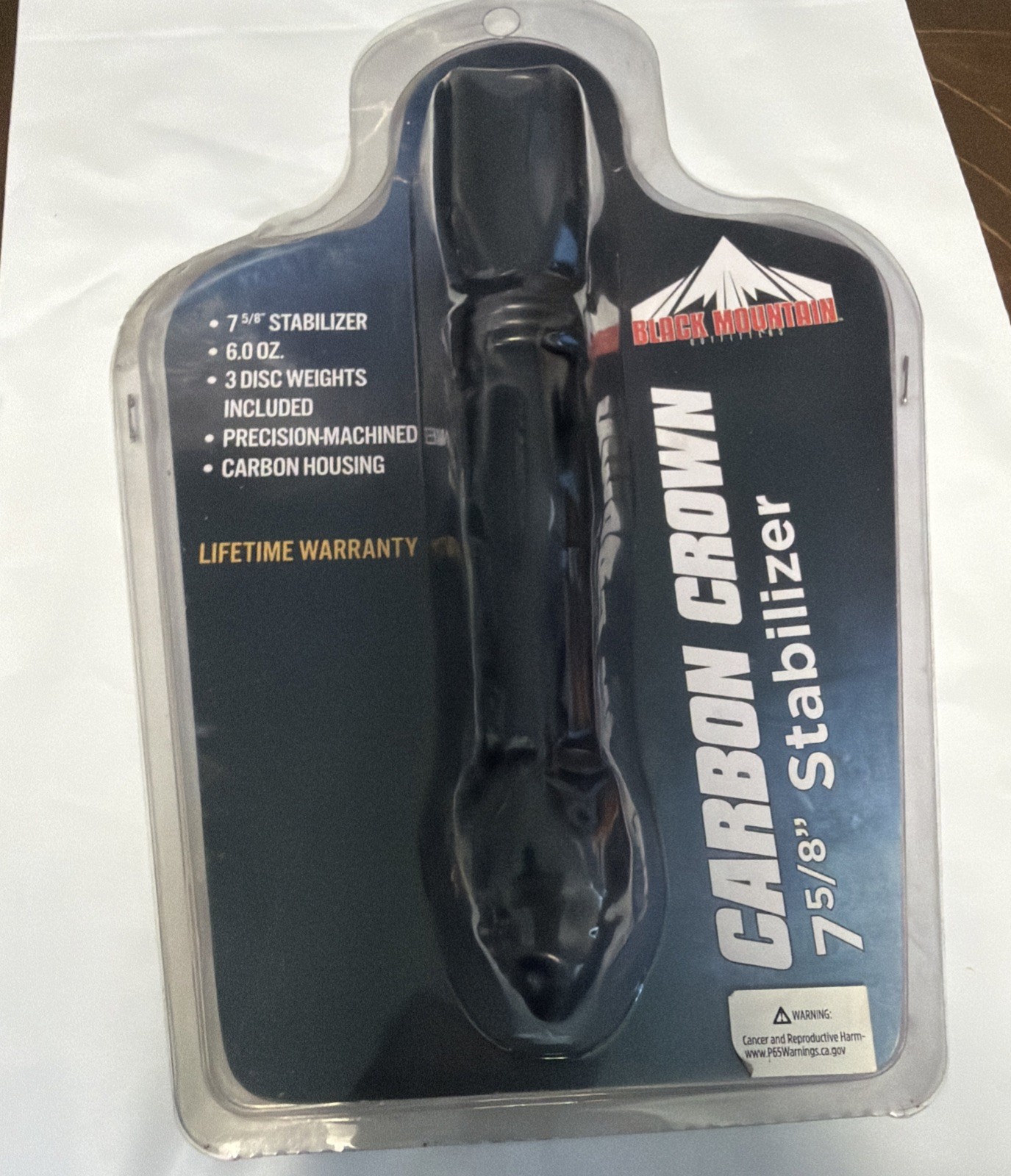 Black Mountain Carbon Crown 7 5/8" Stabilizer