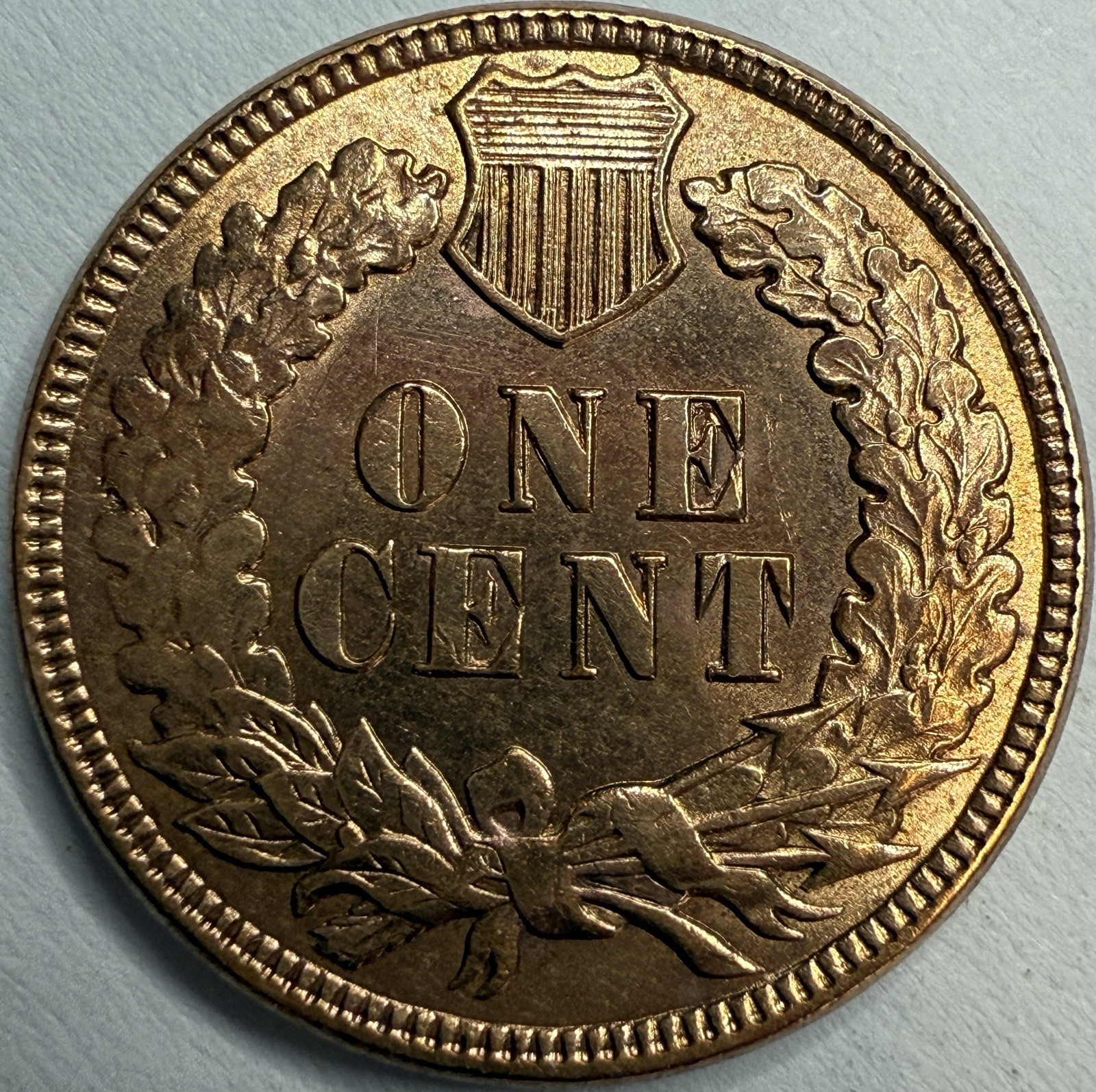 1887 Uncirculated Indian Head Cent Exact Coin Imaged #IND734