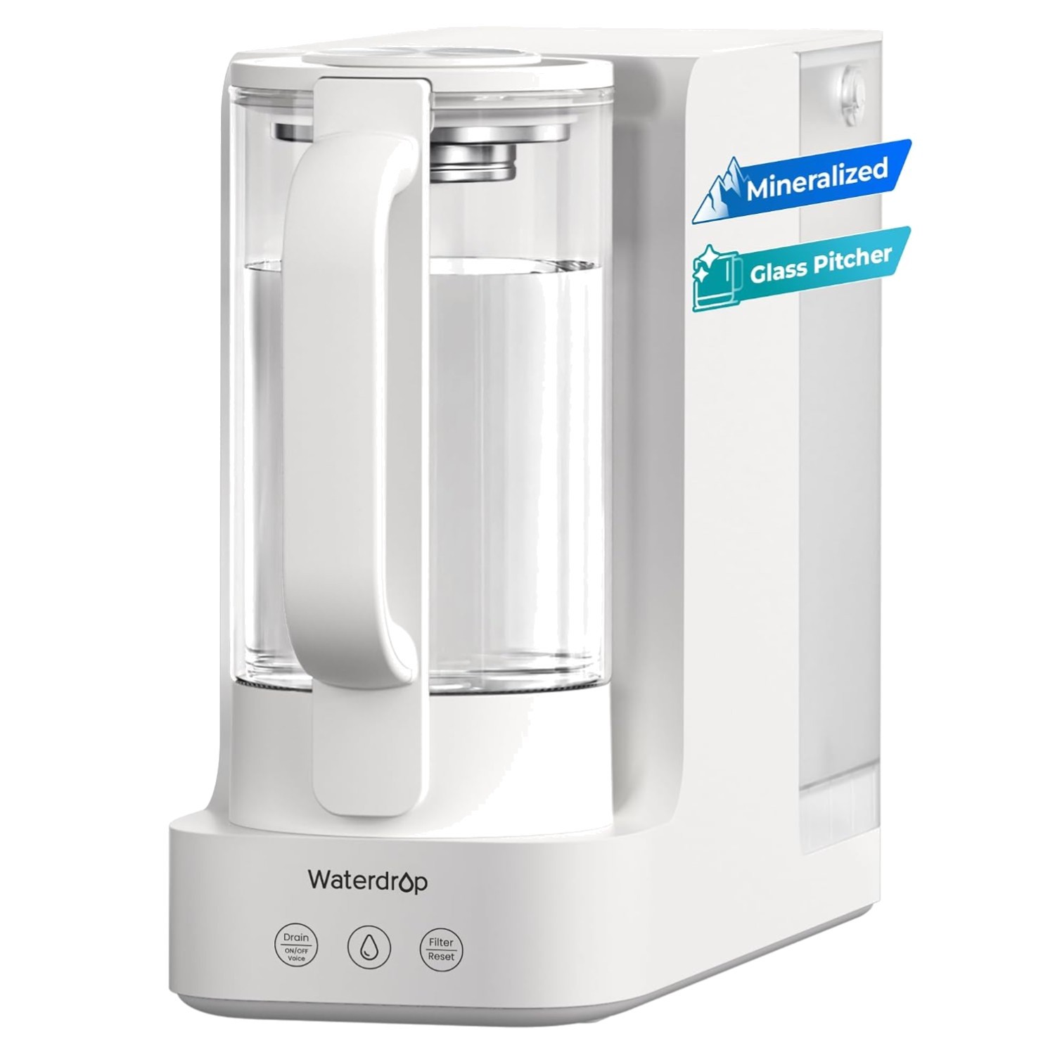 Waterdrop C2SL Reverse Osmosis Countertop Water Filter Mineral RO System
