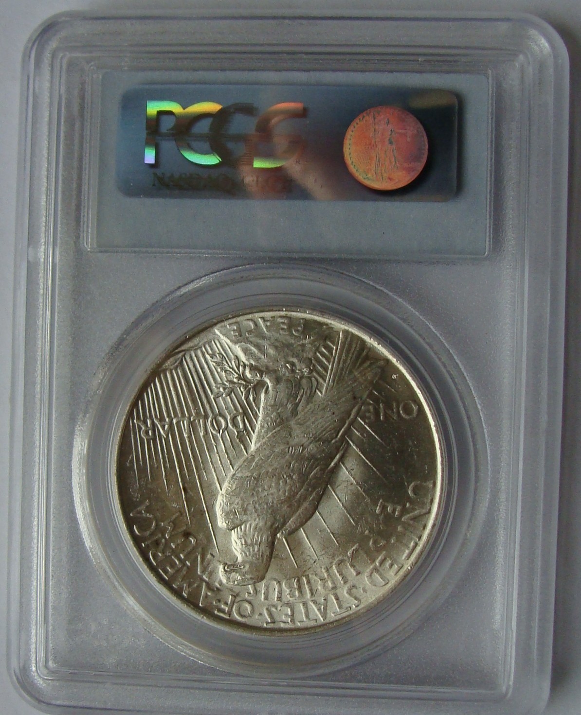 PCGS 1927 D MS 61 PEACE DOLLAR
