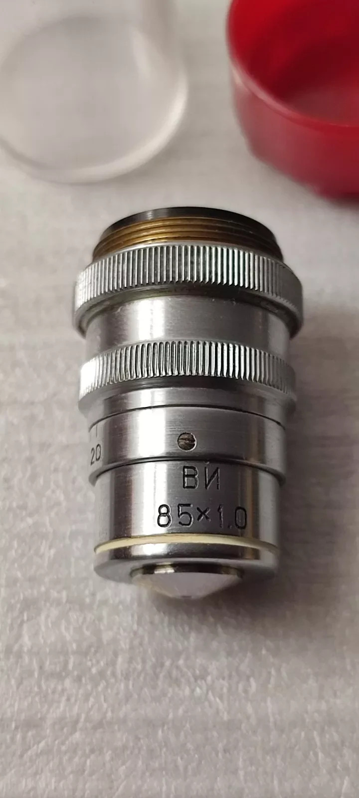 New LOMO Achromat 85x 1,0 Water Imm. objective lens microscope