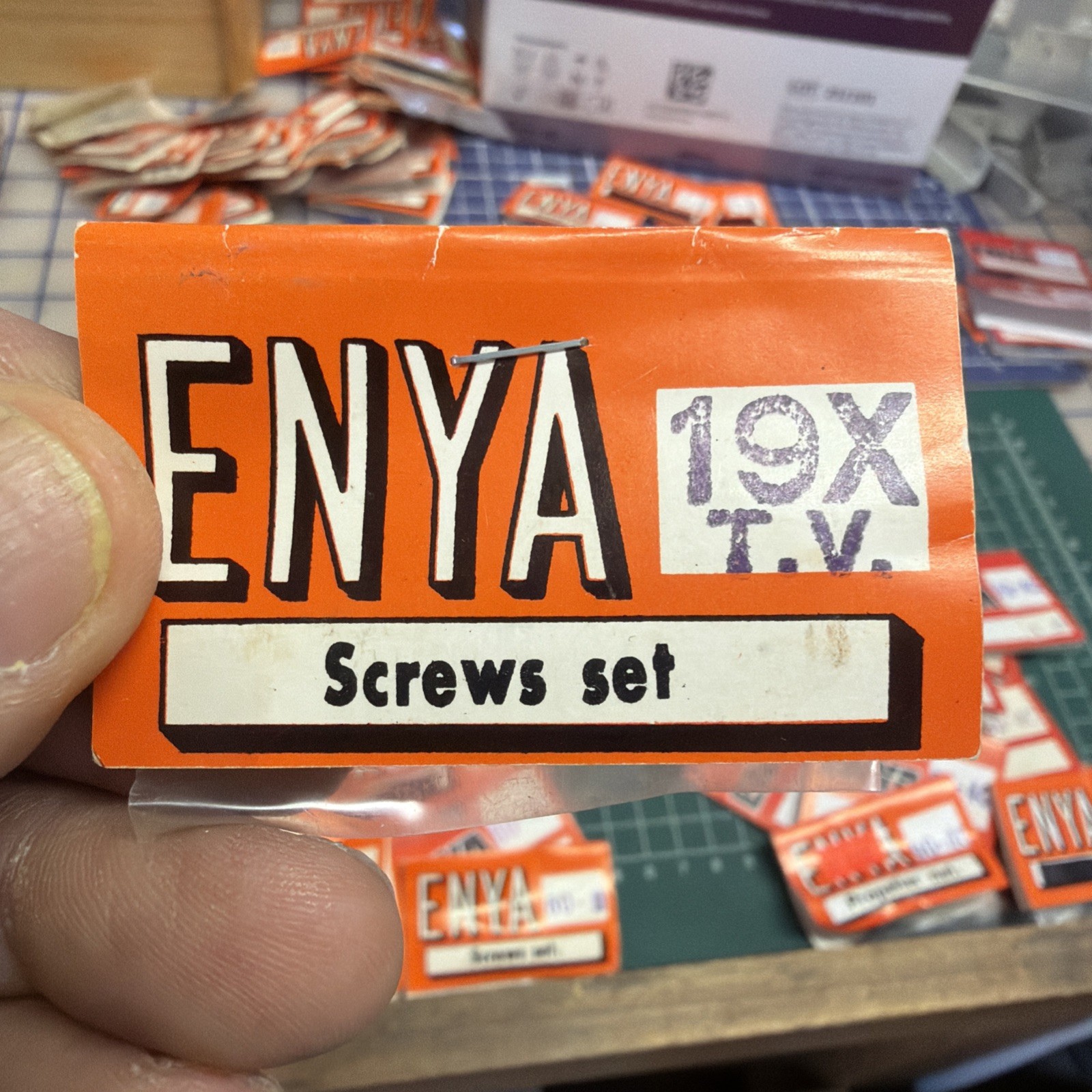Enya 19 X TV Screws Set With Cylinder Head Bolts  Part Number 19X15B