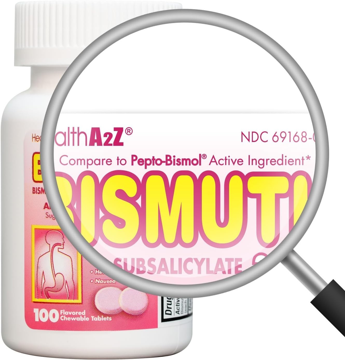 Bismuth Subsalicylate 262Mg Capsules, 100 Count