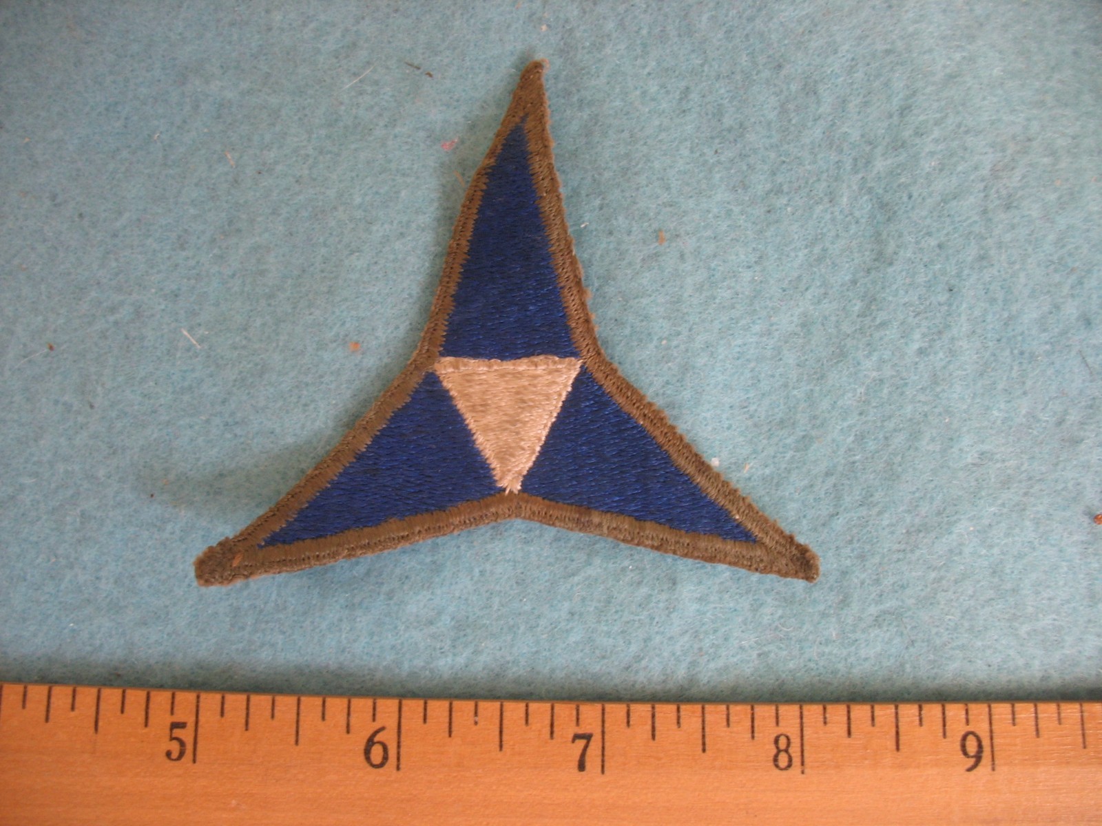 Original used WWII US Army III Corps shoulder patch