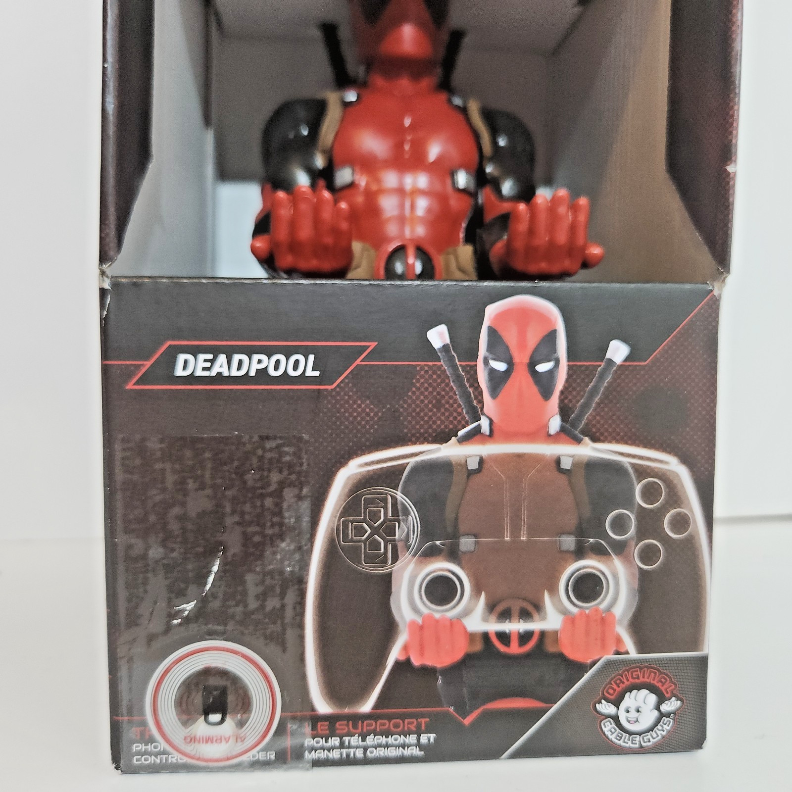 NEW Official Marvel Deadpool Cable Guys Controller Phone Holder Charging Stand