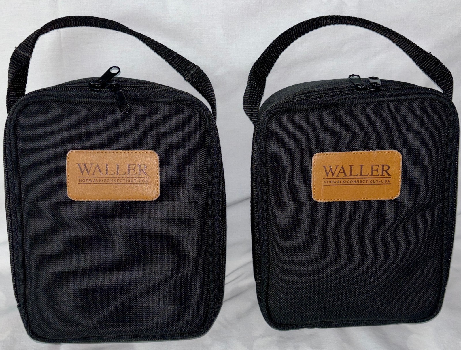 Waller Pilot Flight Bag, Black, Excellent Condition