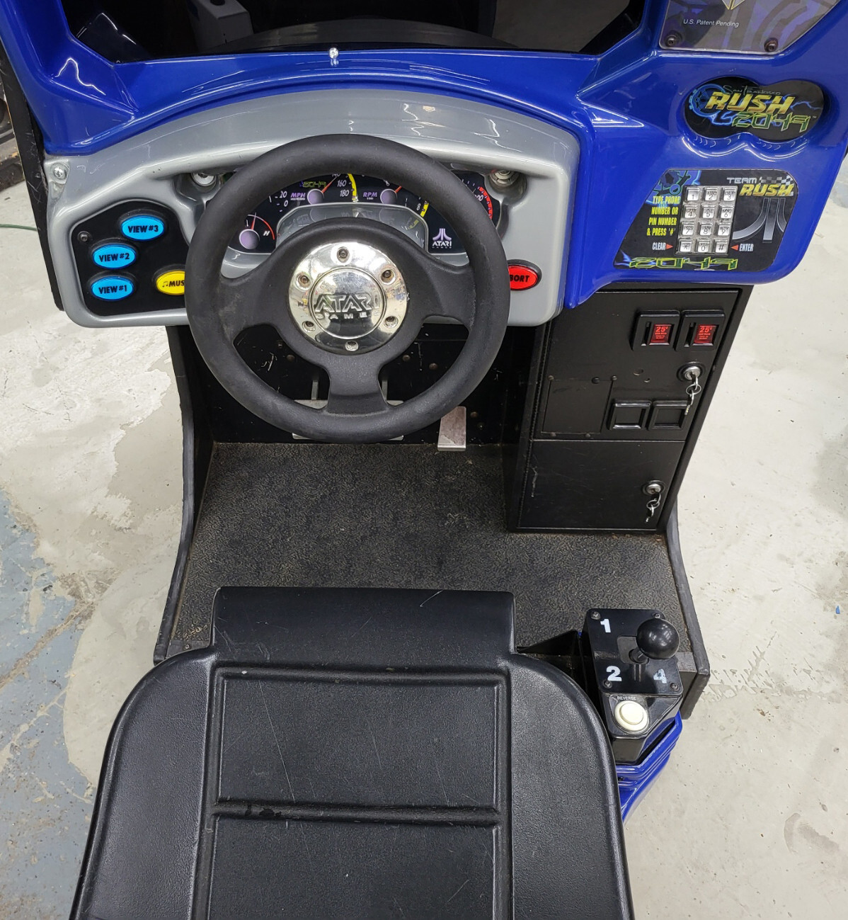 Fast and Furious DRIFT Sit Down Arcade Driving Video Game Machine - 22" LCD