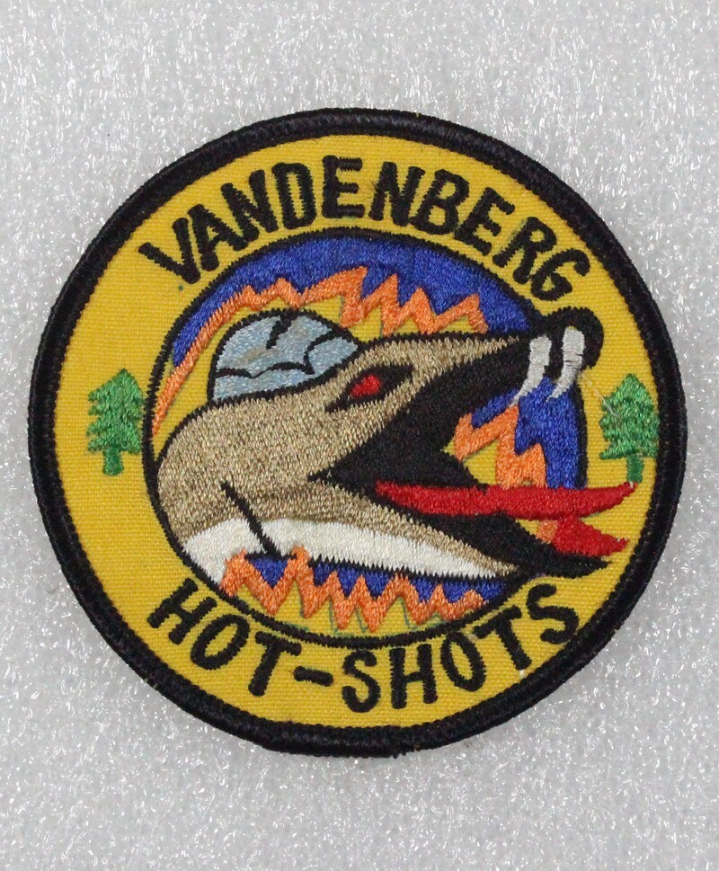 USAF Air Force Patch: Vandenberg Hot-Shots (forest fire crew)