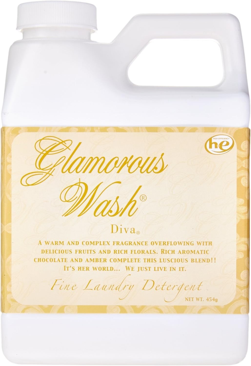 Tyler Glamorous Laundry Wash Detergent, Diva, 4 Ounce or 16 Ounce