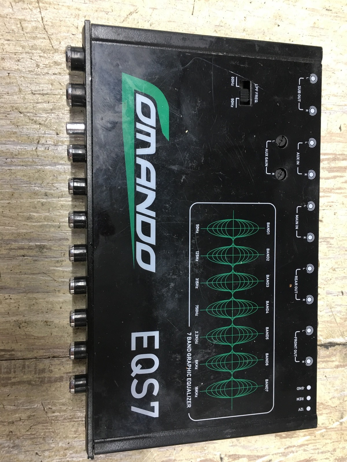 Comando Audio  EQS7 | 7 Bands Equalizer