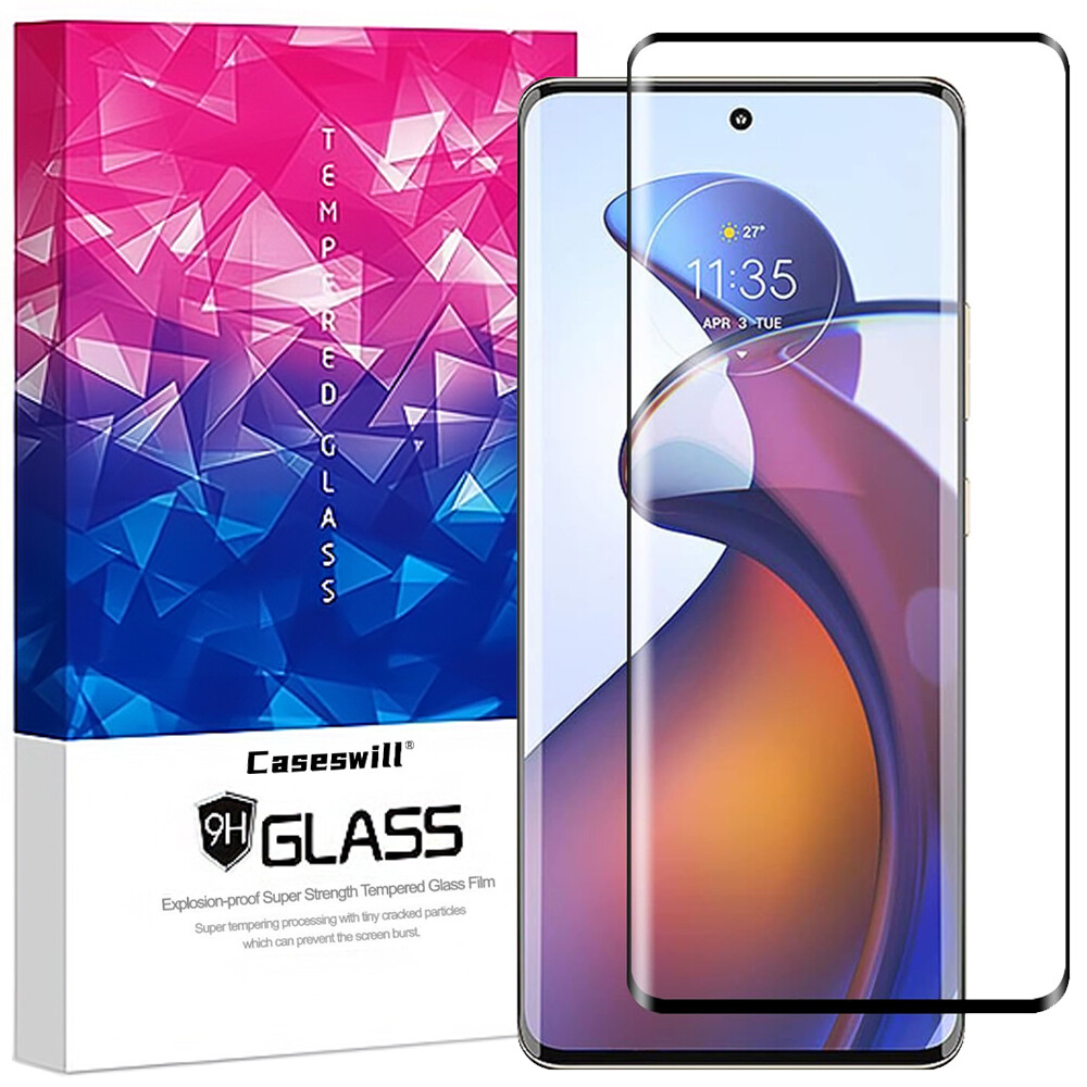 For Motorola Edge 2025 2024 2023 Full Coverage Tempered Glass Screen Protector