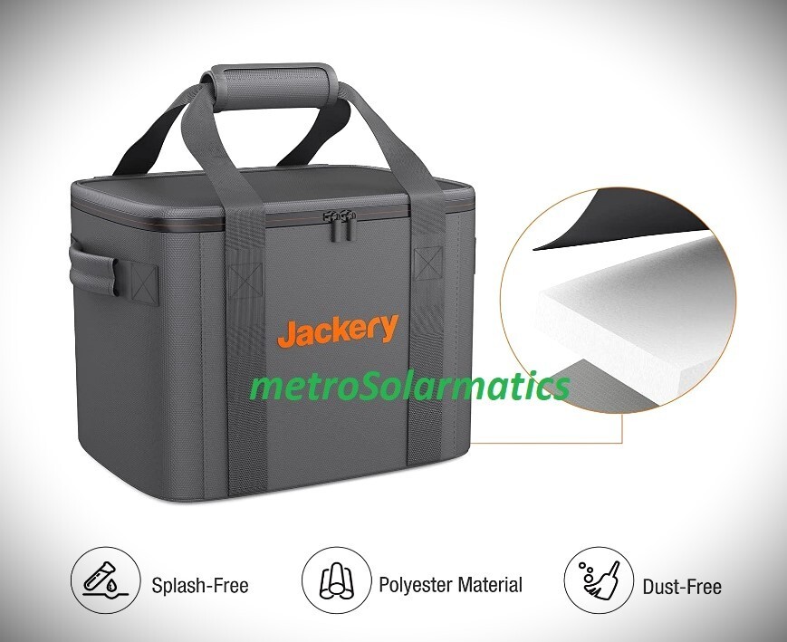 Jackery E880, 1000, 1000 +, 1000 Pro, 1000 V2, 2000 V2 Carry Case Bag (MED)