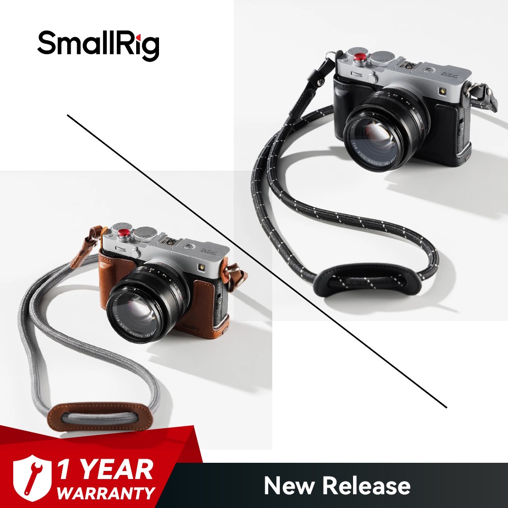 SmallRig XE5 Camera Leather Case Kit for FUJIFILM X-E5 (Brown / Black)