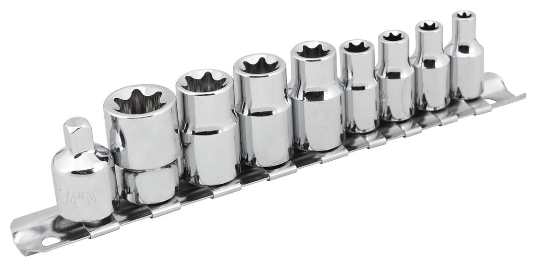 PERFORMANCE TOOL W1338 STAR SKT SET-EXTRNAL