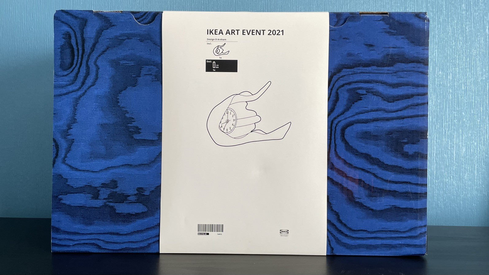 NEW Daniel Arsham X IKEA ART EVENT 2021 CLOCK WHITE Sealed Box Never Opened