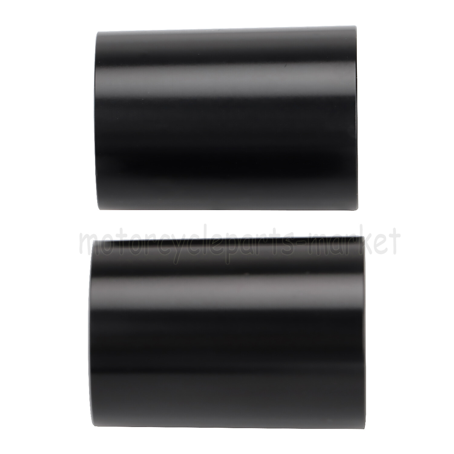Motorcycle 1.75" Black CNC Riser Extension For Harley Dyna Softail 1" Handlebars